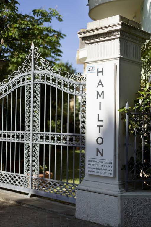 Residence Hamilton Riccione Eksteriør billede