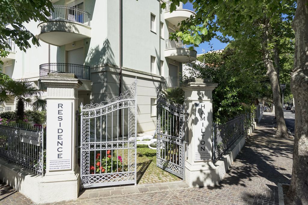 Residence Hamilton Riccione Eksteriør billede